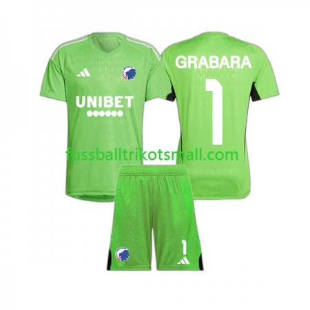 Fußballtrikots FC Copenhagen GRABARA 1 Torwart Kinder 2023-2024 Kurzarm Fourth trikot kaufen